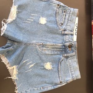 Cute brand new jean shorts